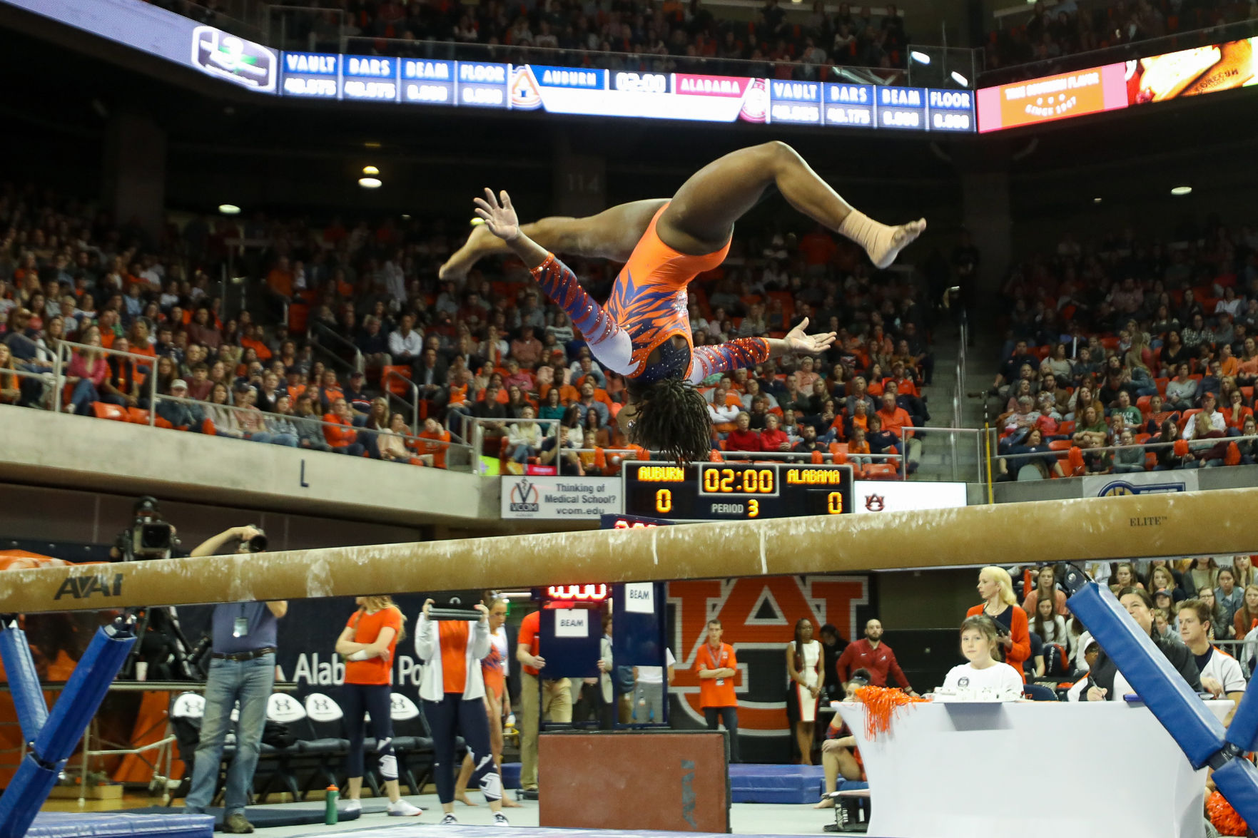 Auburn vs. Alabama gymnastics
